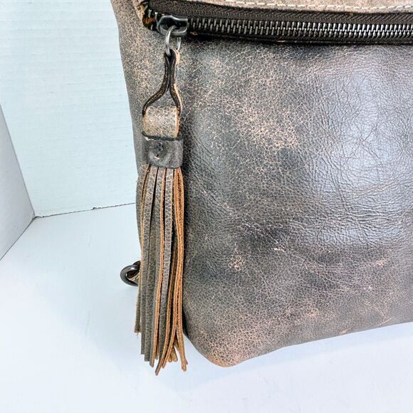 Patricia Nash Heritage Luzille Backpack Convertible Crossbody Bag Distressed Ltr - Picture 6 of 16